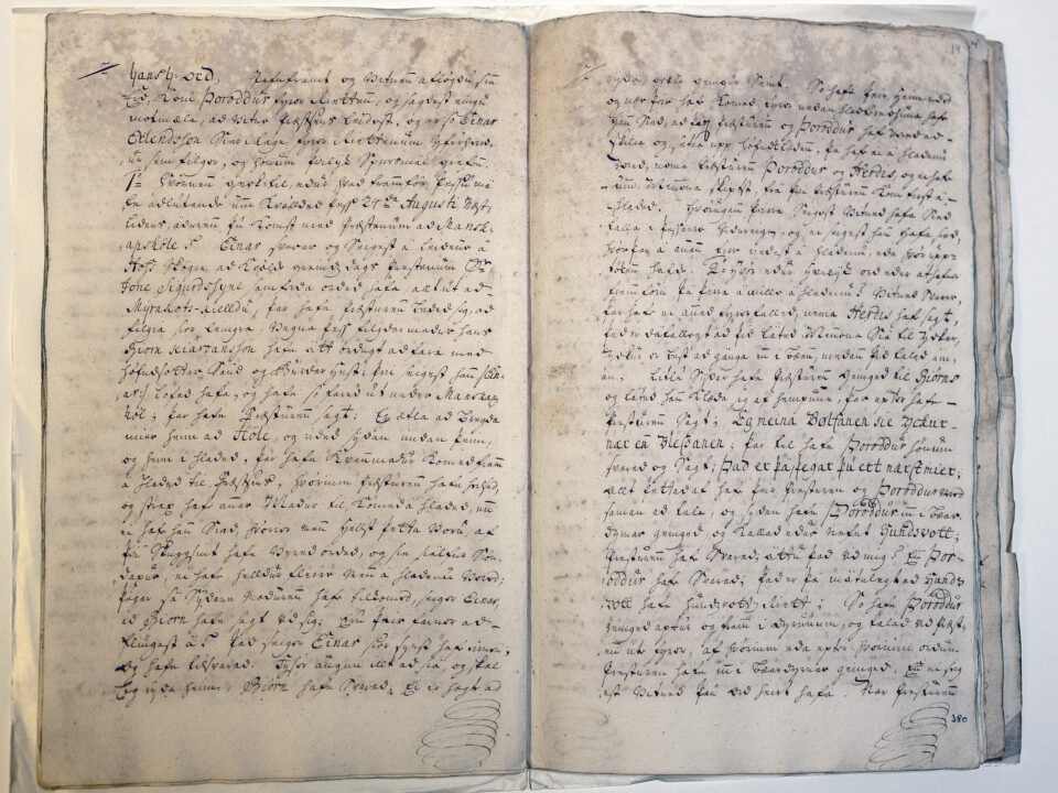 ÞÍ. Skjalasafn stiftamtmanns. Stiftamtm. III. 223. Dómsskjöl yfirréttar 1739–1744